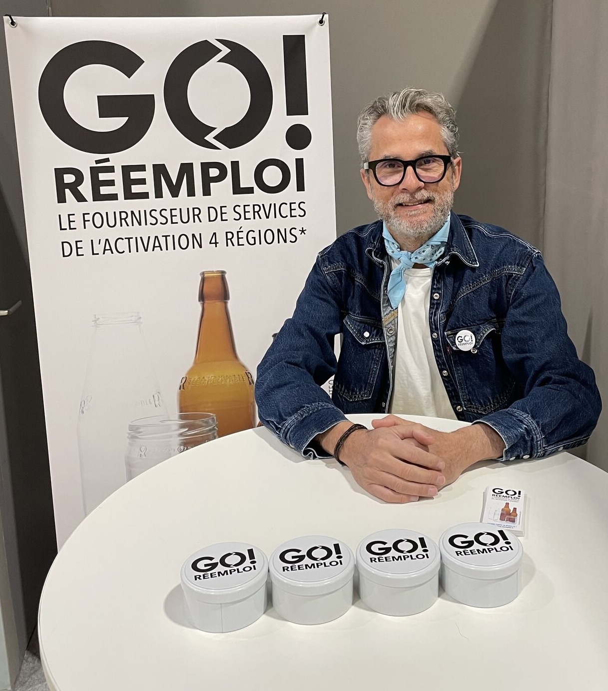 Fabrice Peltier Président de GO! RÉEMPLOI