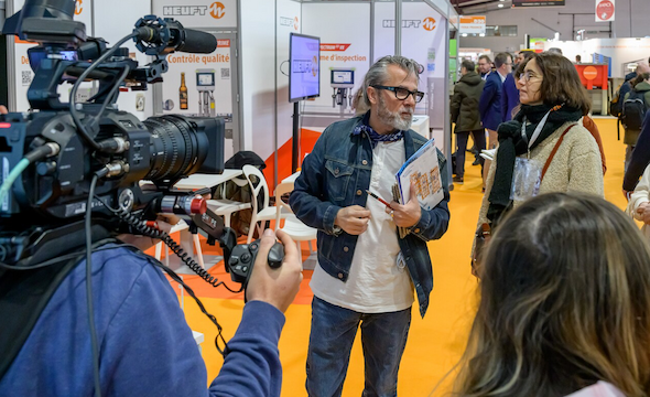 Fabrice Peltier Visite guidée CFIA 2022