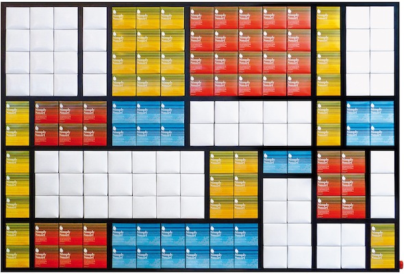 Fabrice Peltier - Tetra Art - Hommage à Mondrian