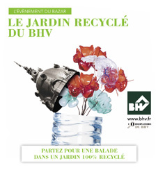 Le jardin recycle du BHV - Fabrice Peltier