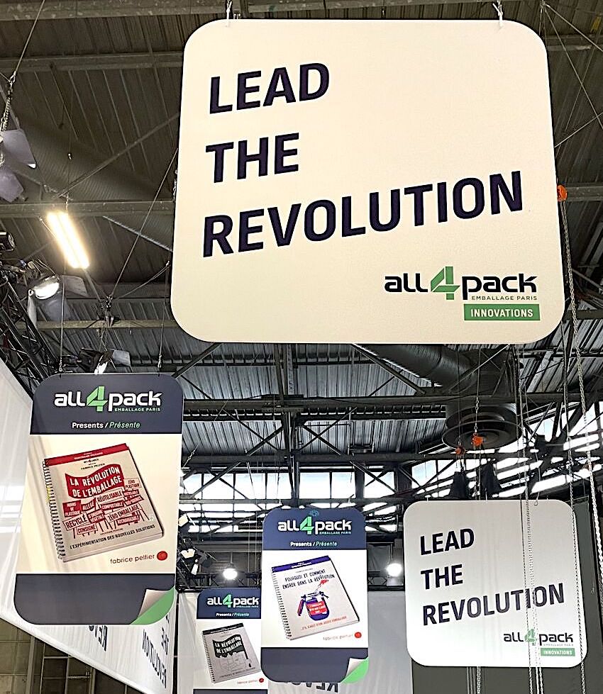 Fabrice Peltier - Expo Lead the revolution - All4pack Emballage Paris