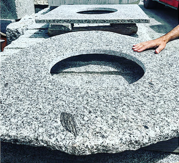 Fabrice Peltier - éco design - Le granite du Mont-Blanc