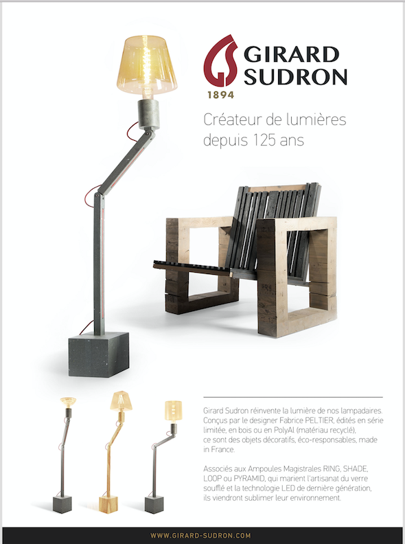 Fabrice Peltier - Luminaire Polyal Girard Sudron